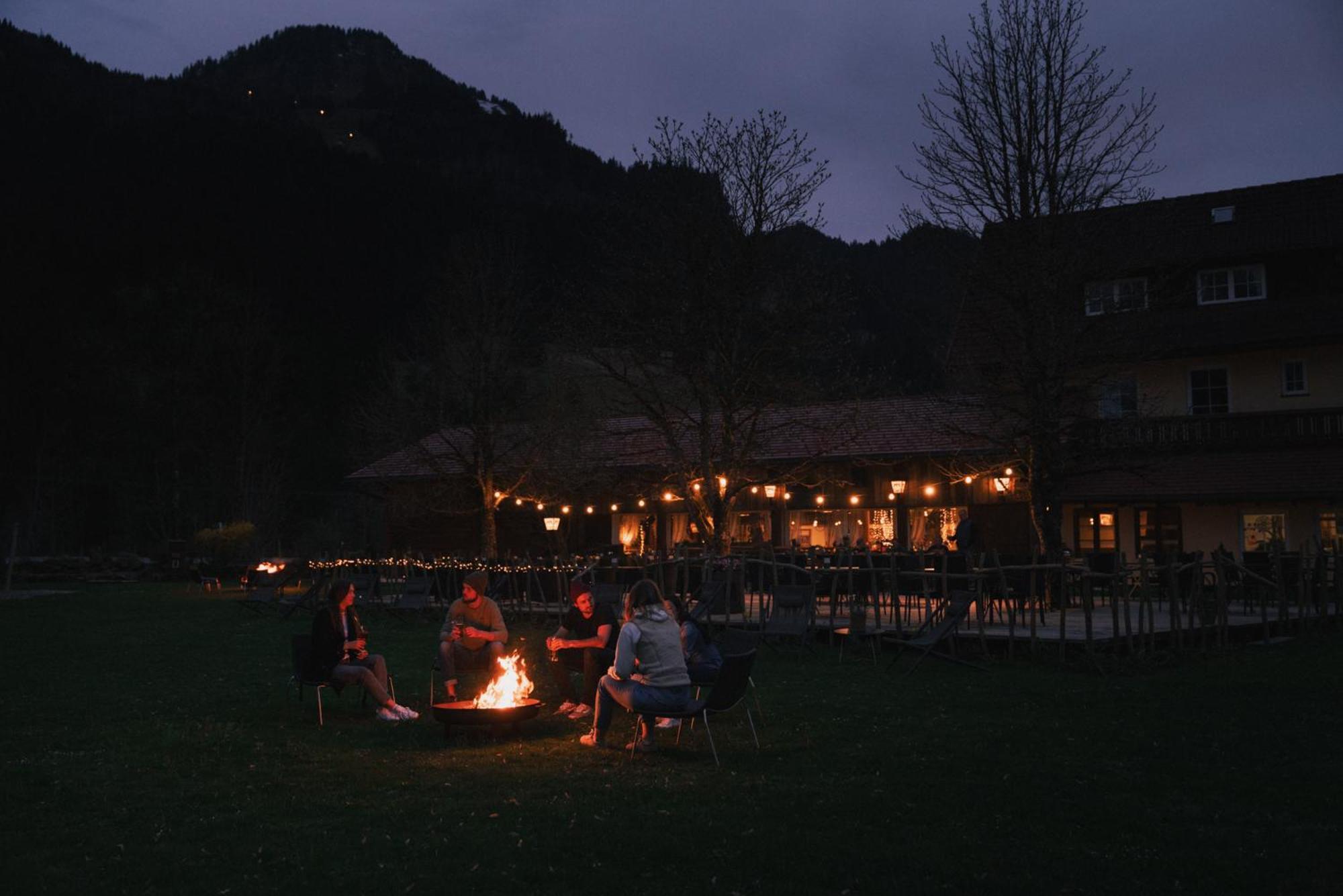 באד הינדלאנג Hotel-Gasthof Der Wiesengrund מראה חיצוני תמונה