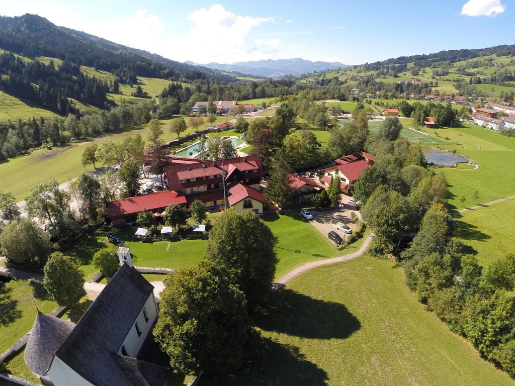 באד הינדלאנג Hotel-Gasthof Der Wiesengrund מראה חיצוני תמונה